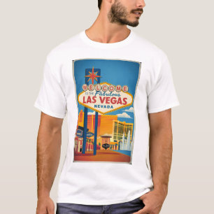 T-shirt Bienvenue au fabuleux Las Vegas Nevada