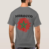 T-shirt bienvenue au maroc (Dos)