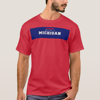 T-shirt Bienvenue au Michigan