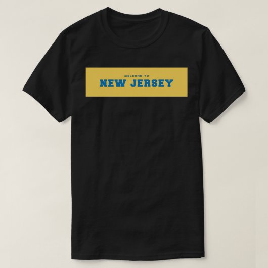 T-shirt Bienvenue au New Jersey 1 (Design devant)