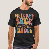 T-shirt Bienvenue au retour à l'école (Devant)