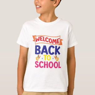 T-shirt Bienvenue au retour à l'école