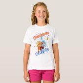 T-shirt "Bienvenue Bubble Up 2025" (Devant entier)
