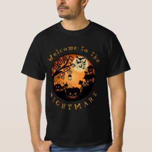 T-shirt Bienvenue dans la coutume du Citrouille Halloween