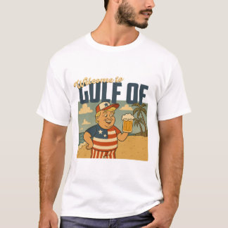 T-shirt bienvenue dans le golfe d'amérique