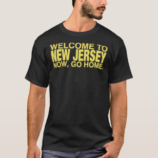 T-shirt Bienvenue dans le New Jersey rentrez chez vous Ess