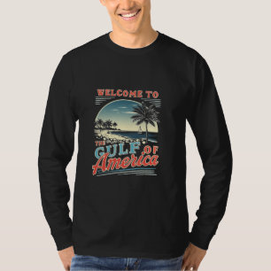 T-shirt Bienvenue dans Trump du Golfe de l'Amérique