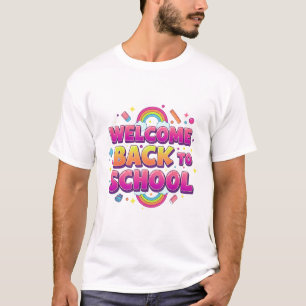 T-shirt BIENVENUE DE RETOUR À L'ÉCOLE - Enseignant et étud