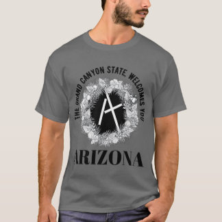 T-shirt bienvenue en Arizona