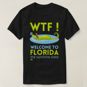 T-shirt "BIENVENUE EN FLORIDE" drôle