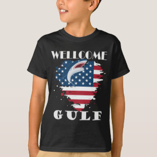 T-shirt Bienvenue Golfe Des États-Unis D'Amérique