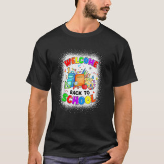T-shirt Bienvenue Mignonne Étudiants enseignant Premier jo