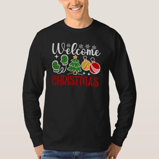 T-shirt Bienvenue Noël (Devant)