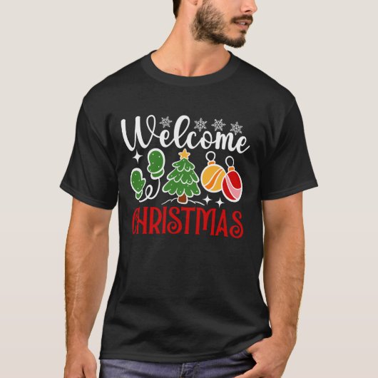 T-shirt Bienvenue Noël (Devant)