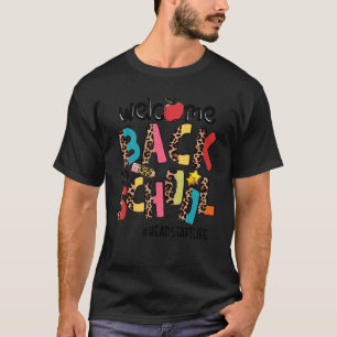 T-shirt Bienvenue Retour À L'École Headstart Life Leopard