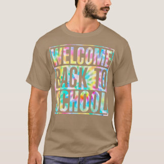 T-shirt Bienvenue Retour À L'École Newsletter Rencontrez L