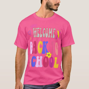 T-shirt Bienvenue Retour À L'École Newsletter Rencontrez L