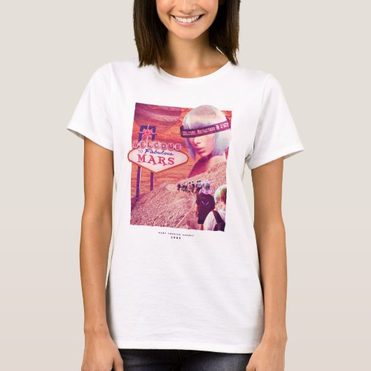 T-shirt Bienvenue sur Mars (Devant)