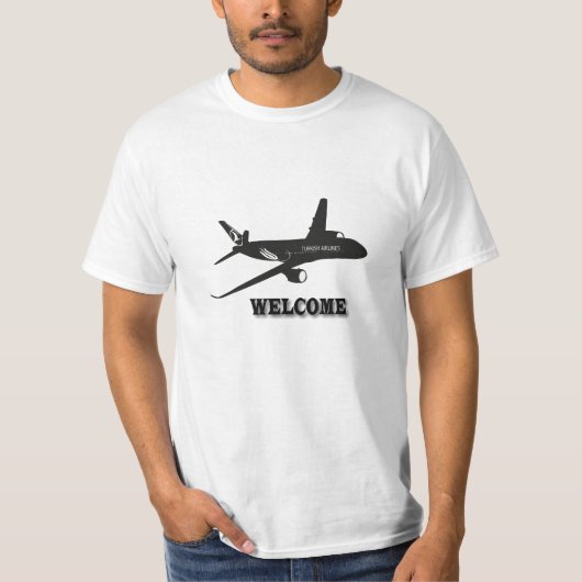 T-shirt Bienvenue Turkish Airlines (Devant)
