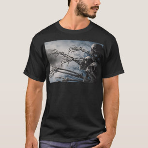 T-shirt Bienvenue Undead Zombie Skeleton effrayant Éffray