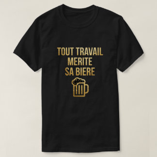 T-shirt Bière