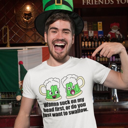 T-shirt Bière à tête