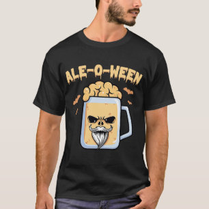 T-shirt Bière Ale O Ween Halloween Trick Ou Treat Costu
