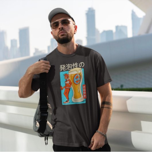 T-shirt Bière Anime