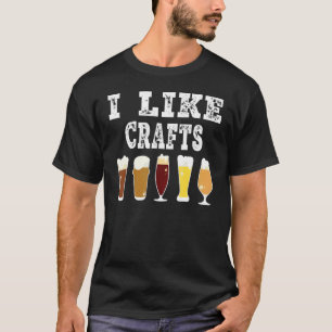 T-shirt Bière artisanale Vintage I Do Artisanat Home Brew