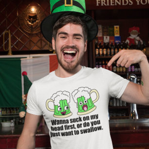 T-shirt Bière avec la tête