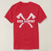 T-shirt Bière Axepert Funny Double Ax (Design devant)