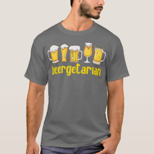T-shirt Bière Beergetarian Funny Craft