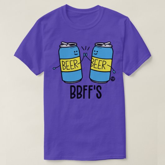 T-SHIRT BIÈRE BFFS (Design devant)