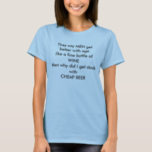 T-shirt Bière bon marché