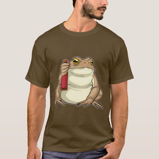 T-shirt Bière bouteille de grenouille (Devant)