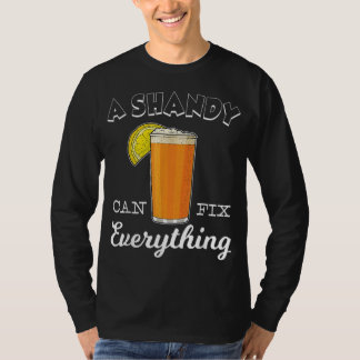 T-shirt Bière brassage à la maison Boisson d'été Shandy