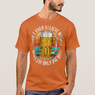 T-shirt Bière brassage seulement une bière buvant à la mai
