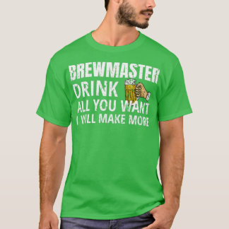 T-shirt Bière Brasserie Cadeaux Artisanat Bière Brasseur M