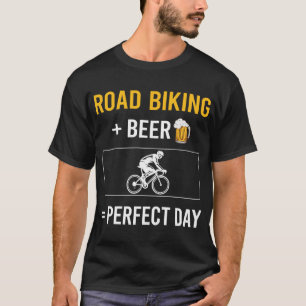 T-shirt Bière Day Road Biking