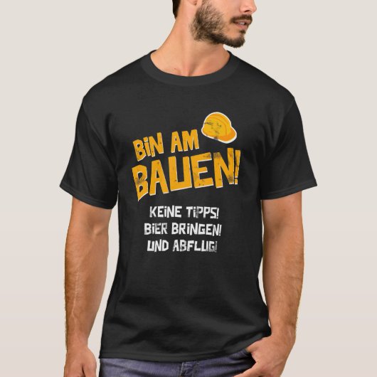 T-shirt Bière de l'immeuble de fête pour hommes (Devant)