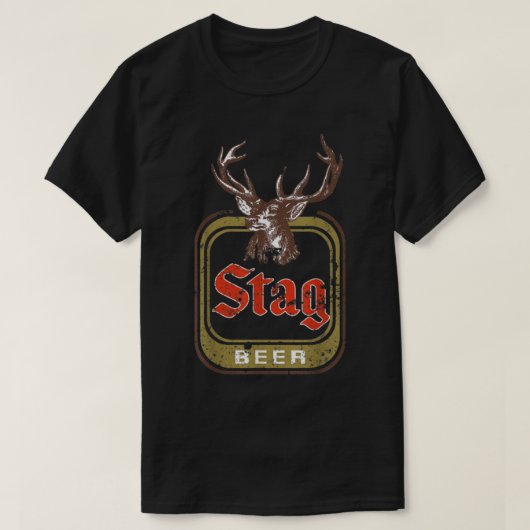 T-shirt Bière de stade Vintage (Design devant)