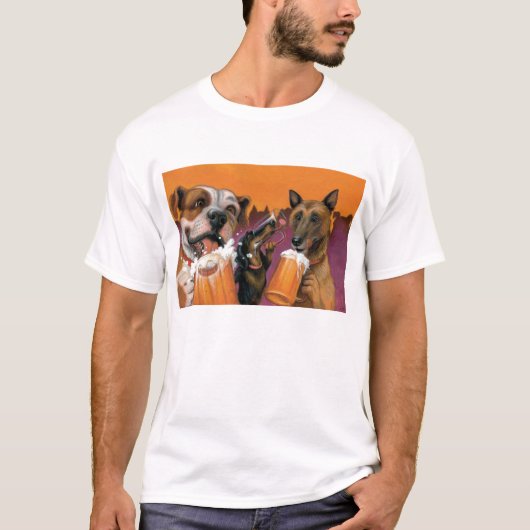 T-shirt Bière d'écorce (Devant)