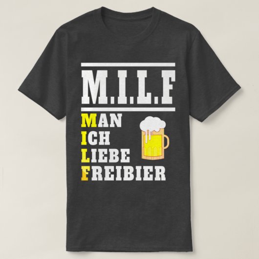 T-shirt Bière dire drôle de boire cadeau alcool (Design devant)
