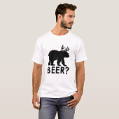 T-shirt Bière drôle ? (Devant entier)