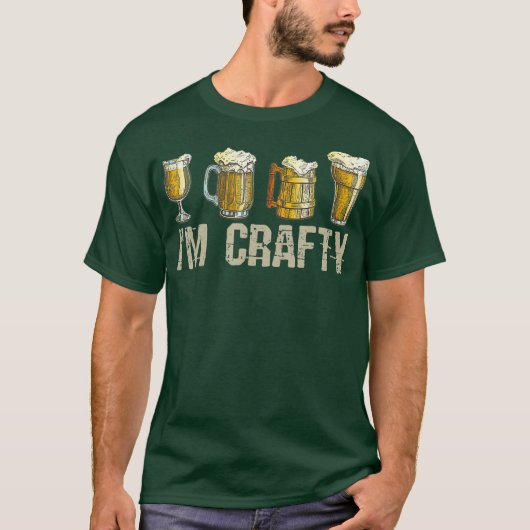 T-shirt Bière Drôle Brewer Craft (Devant)
