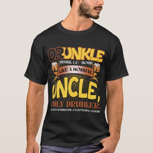 T-shirt Bière Druncle (Devant)