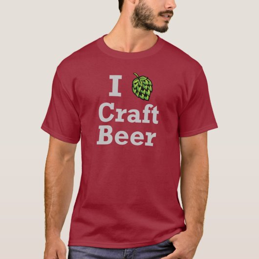 T-shirt [Bière du métier I d'houblon] (Devant)