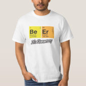 T-shirt Bière - elle est élémentaire (Devant)