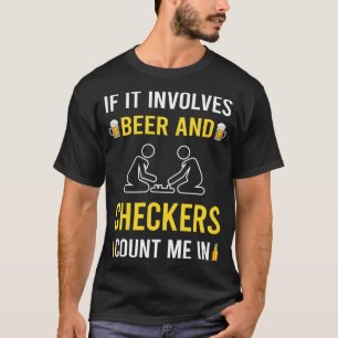 T-shirt Bière Et Vérificateurs