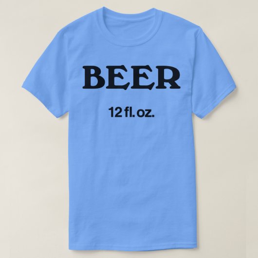 T-shirt Bière générique (Design devant)
